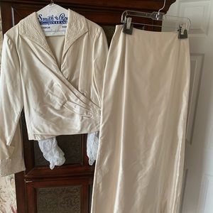 Vintage 2 piece evening wear